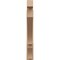 Ekena Millwork 6-in W x 44-in D x 44-in H Balboa Block Rough Cedar Woodgrain TimberThane Outlooker, Primed Tan OUTUR060X44X44BOA44RCPR - alternate 5